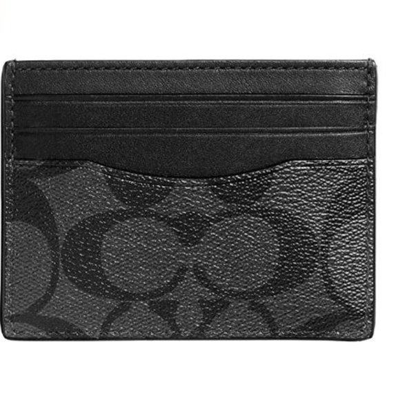 Accessories Mens Slim Id Card Case In Signature Canvas Poshmark